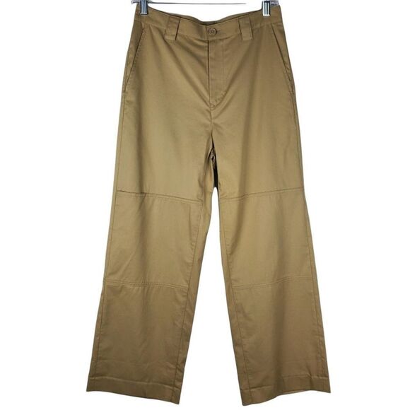 MAISON MARGIELA Double Knee Trousers S52532 Chino Pants Wide Leg Mid Rise Bottom - Picture 4 of 9